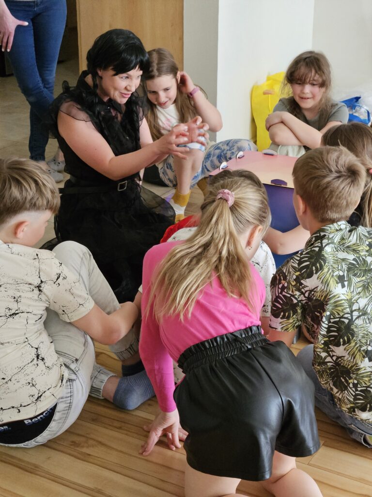 Challenges and quests with Wednesday Addams Halifax kids birthday party in halifax