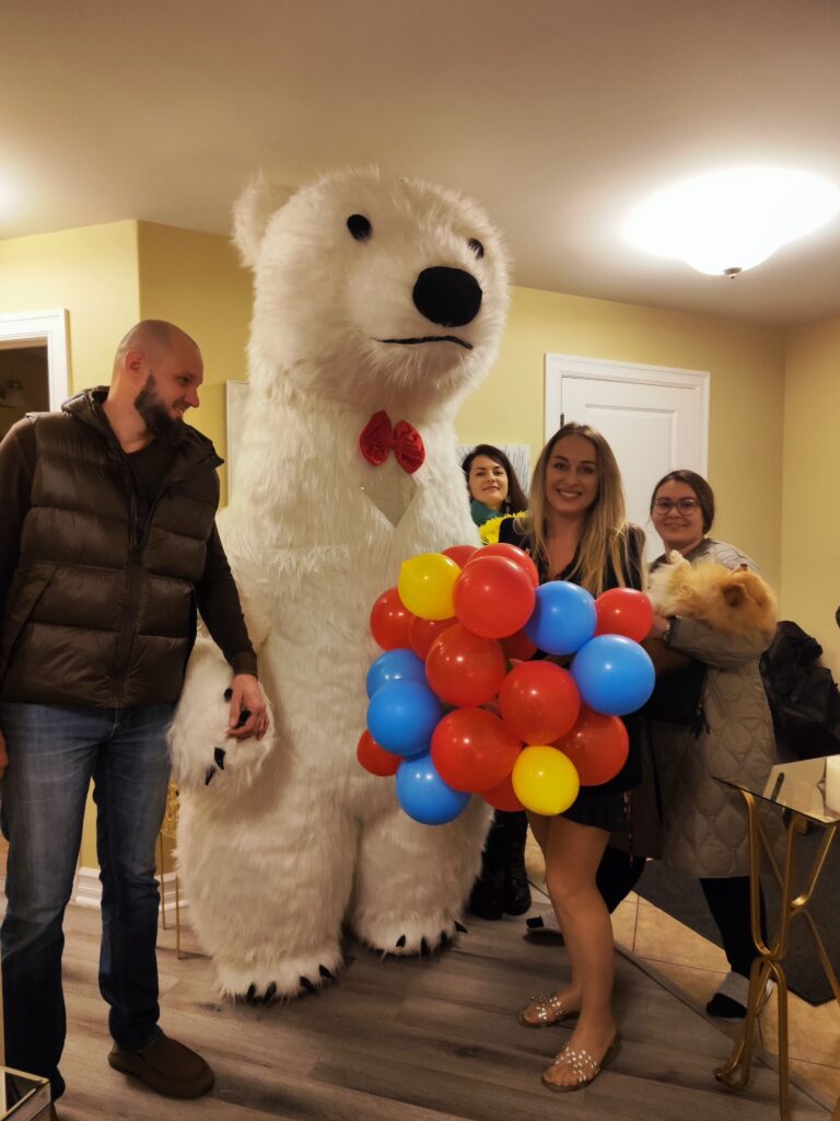 Express congratulation birthday party in Halifax