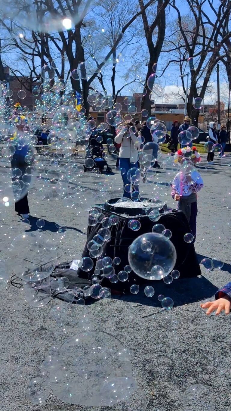 idea for kids birthday party in halifax. Bubble show