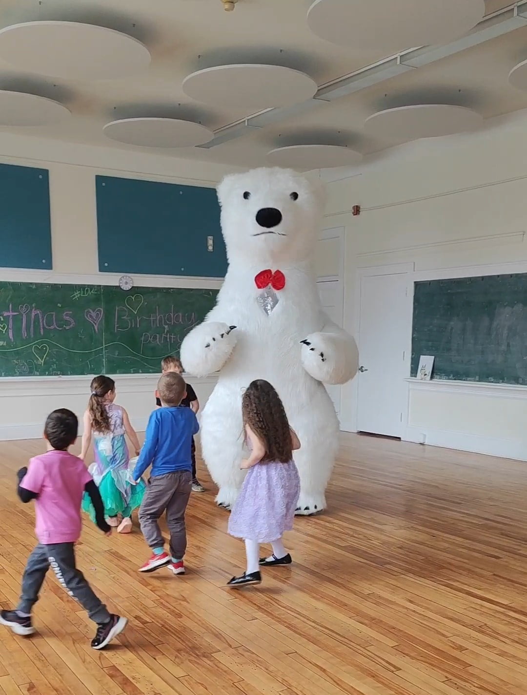 games kids with giant bear party Halifax