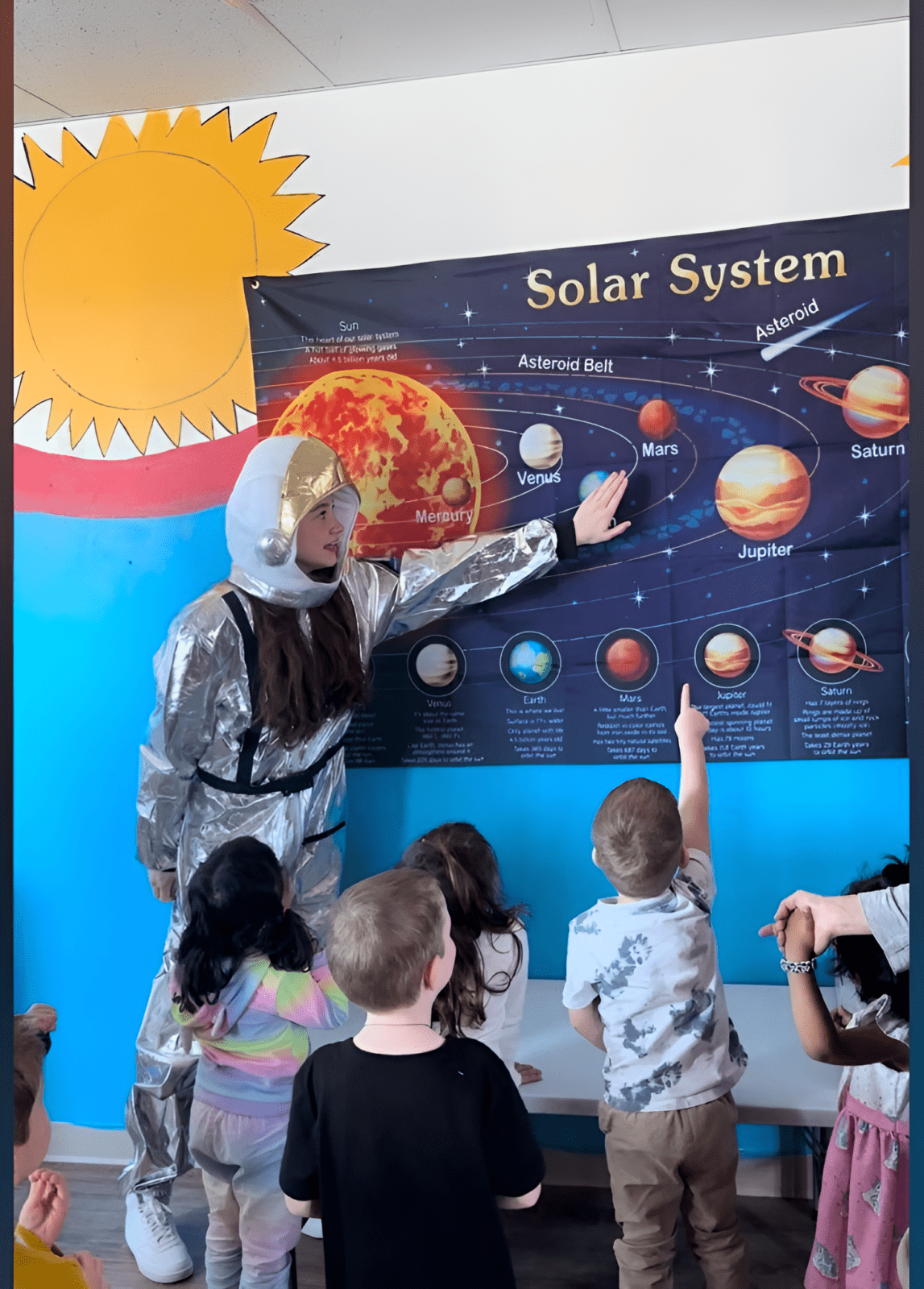 Astronaut kids party in Halifax
