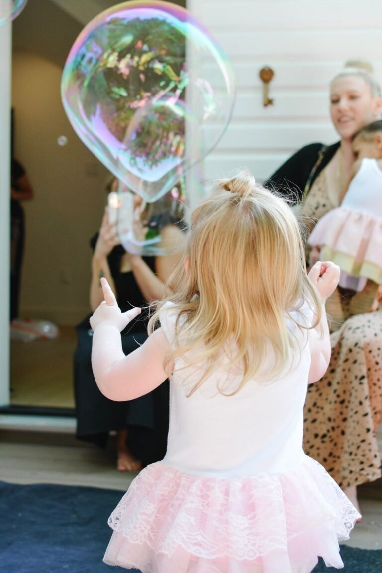 bubble show outside kids birthday halifax