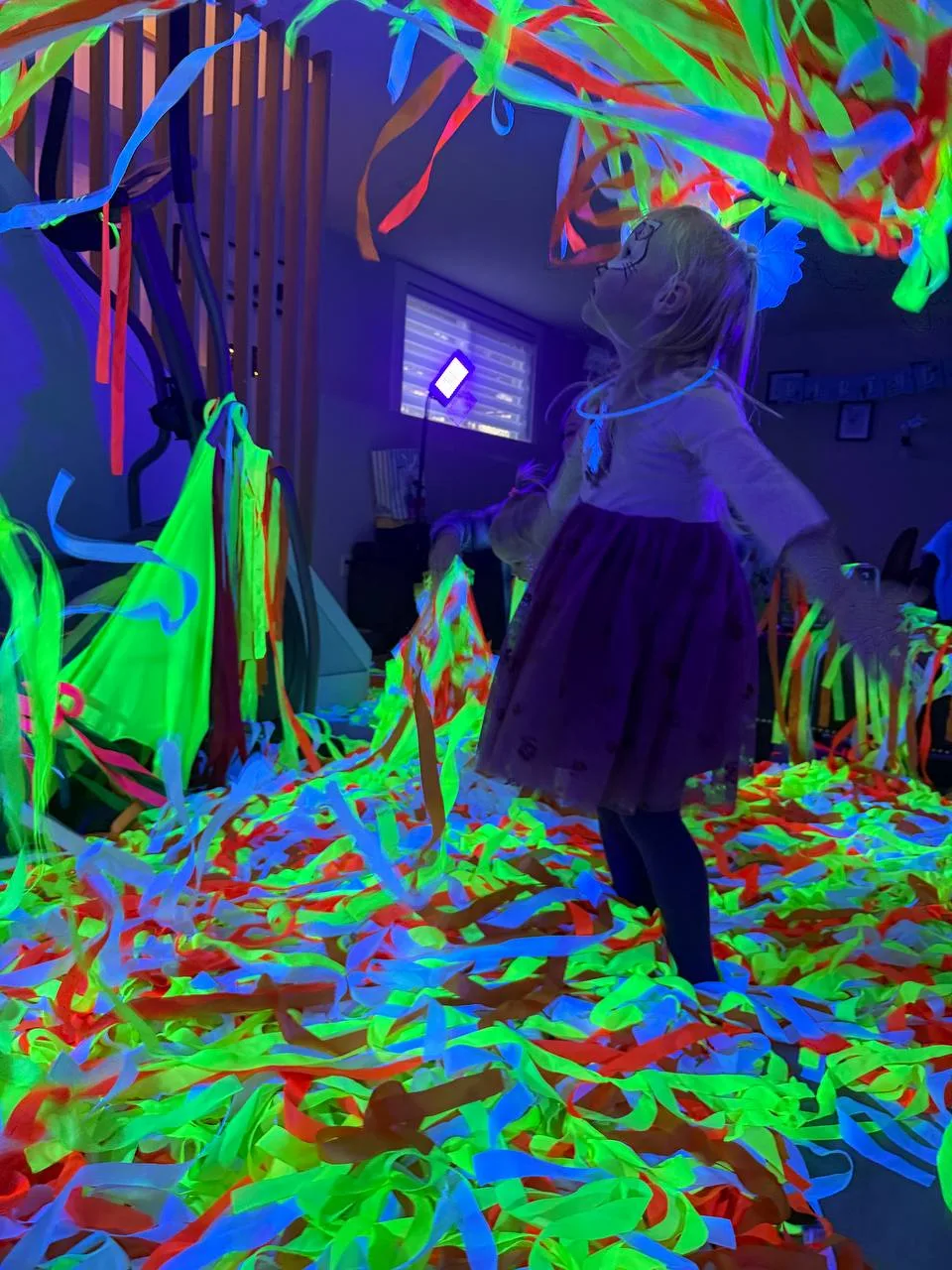 Neon disco kids party halifax