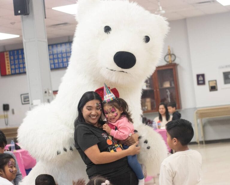 giant bear kids birthday party Halifax