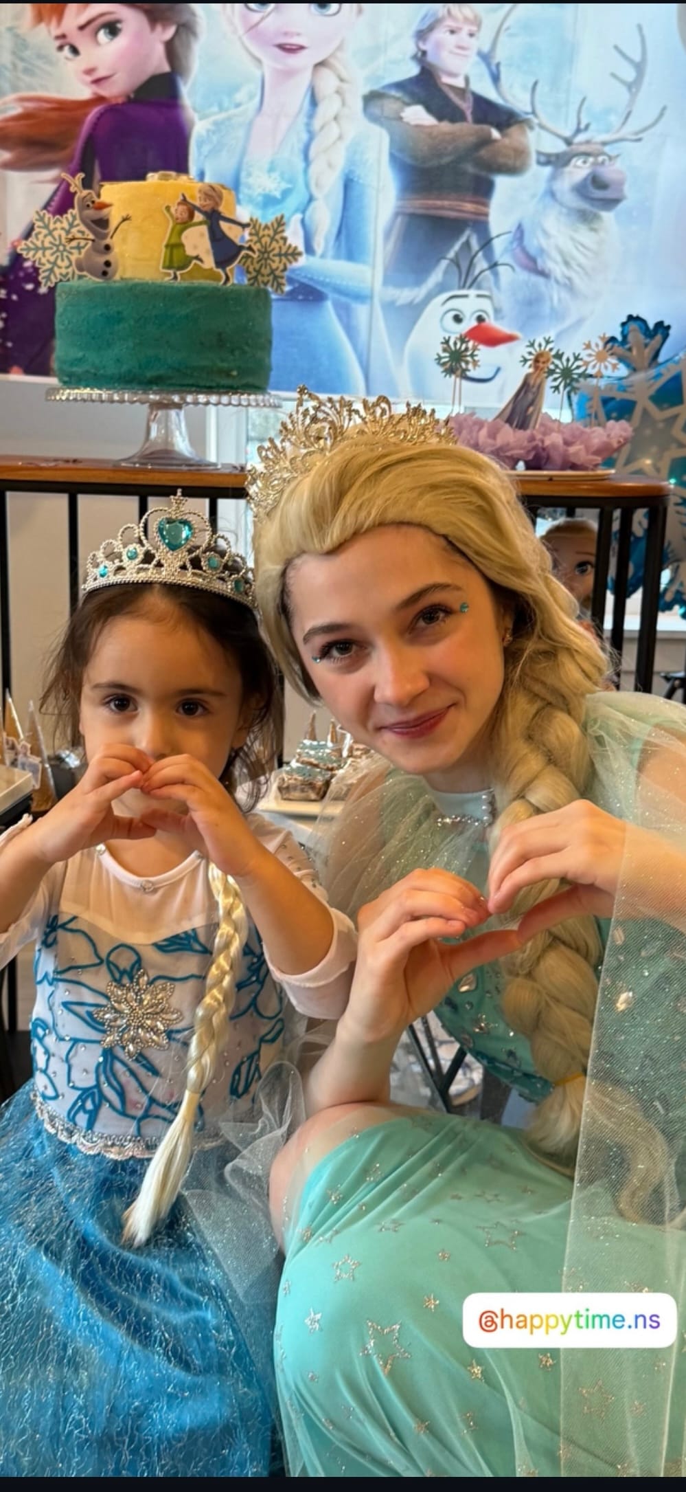 Elsa Frozen Happy Time Halifax Kids party