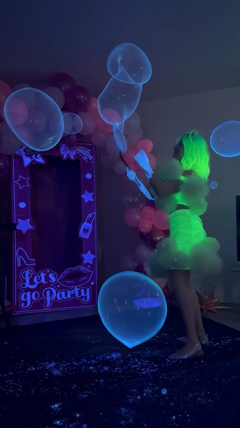 Neon Bubble show halifax