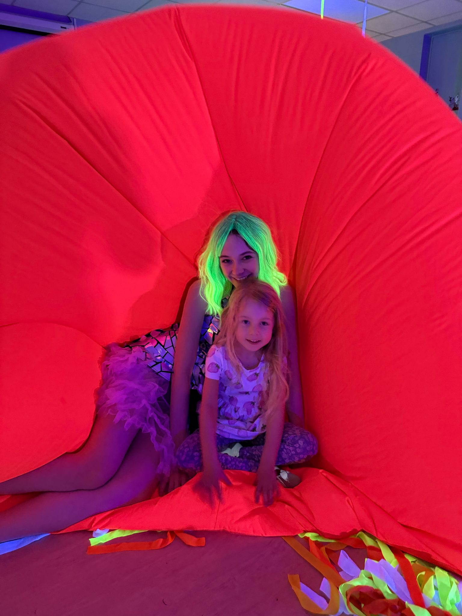 Neon Pillows Party Halifax Kids