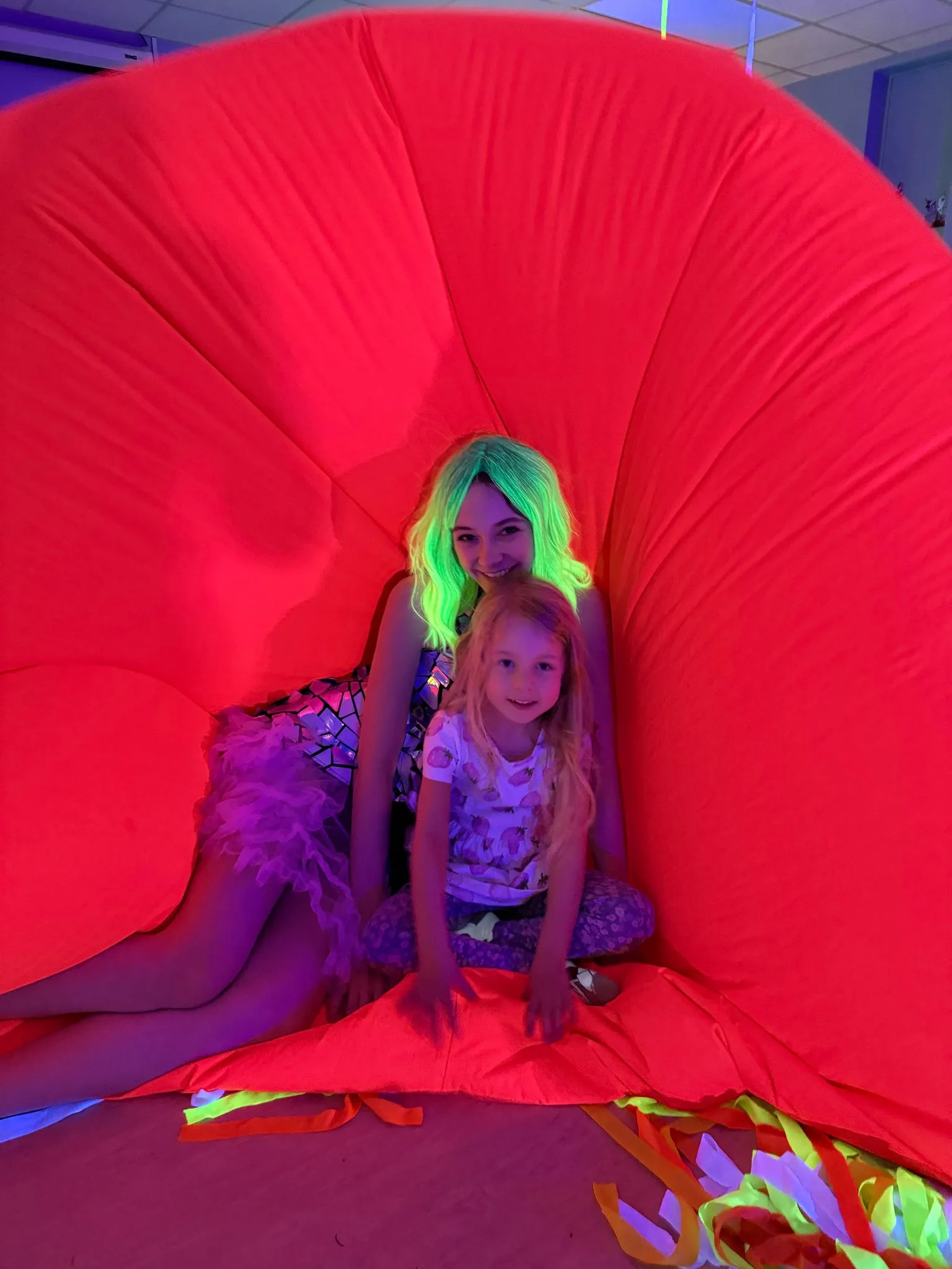 Neon Pillows Party Halifax Kids