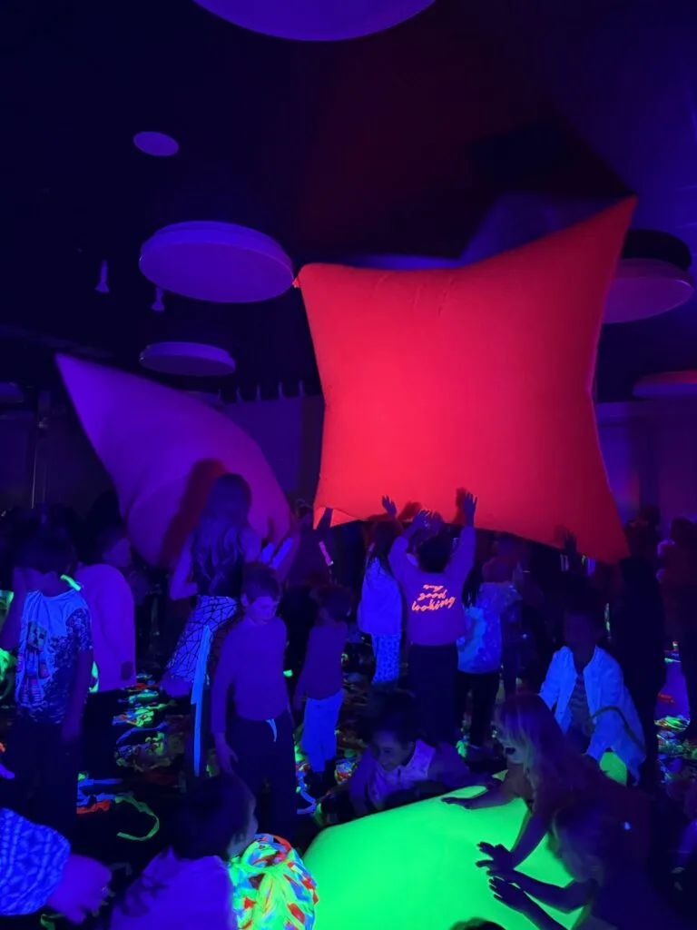 Neon Pillows Party Halifax Kids Happy Time