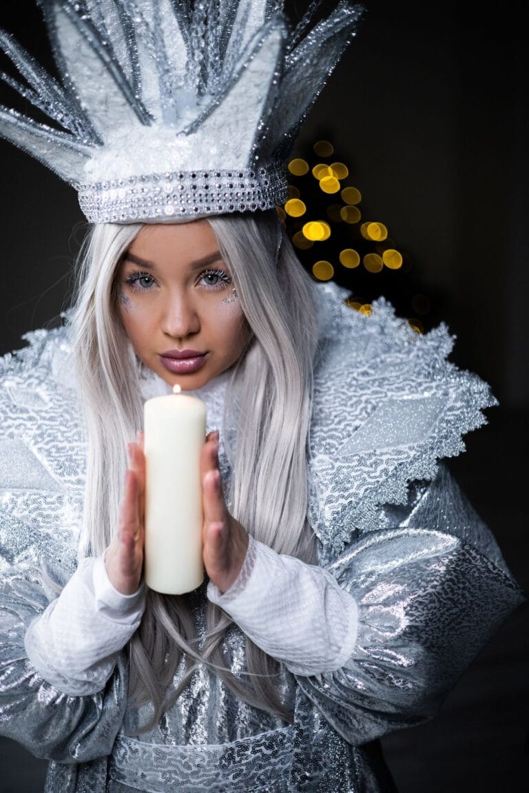 Halifax Bubbles show kids birthday party with Snow Queen