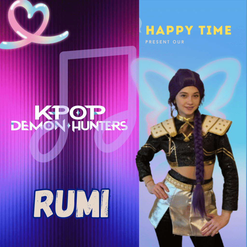 Rumi KPOP Demon Hunter Kids Party Halifax