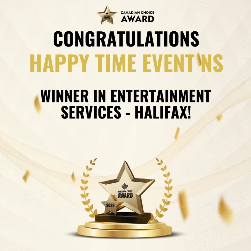 Winner Award Best entertainment services Halifax