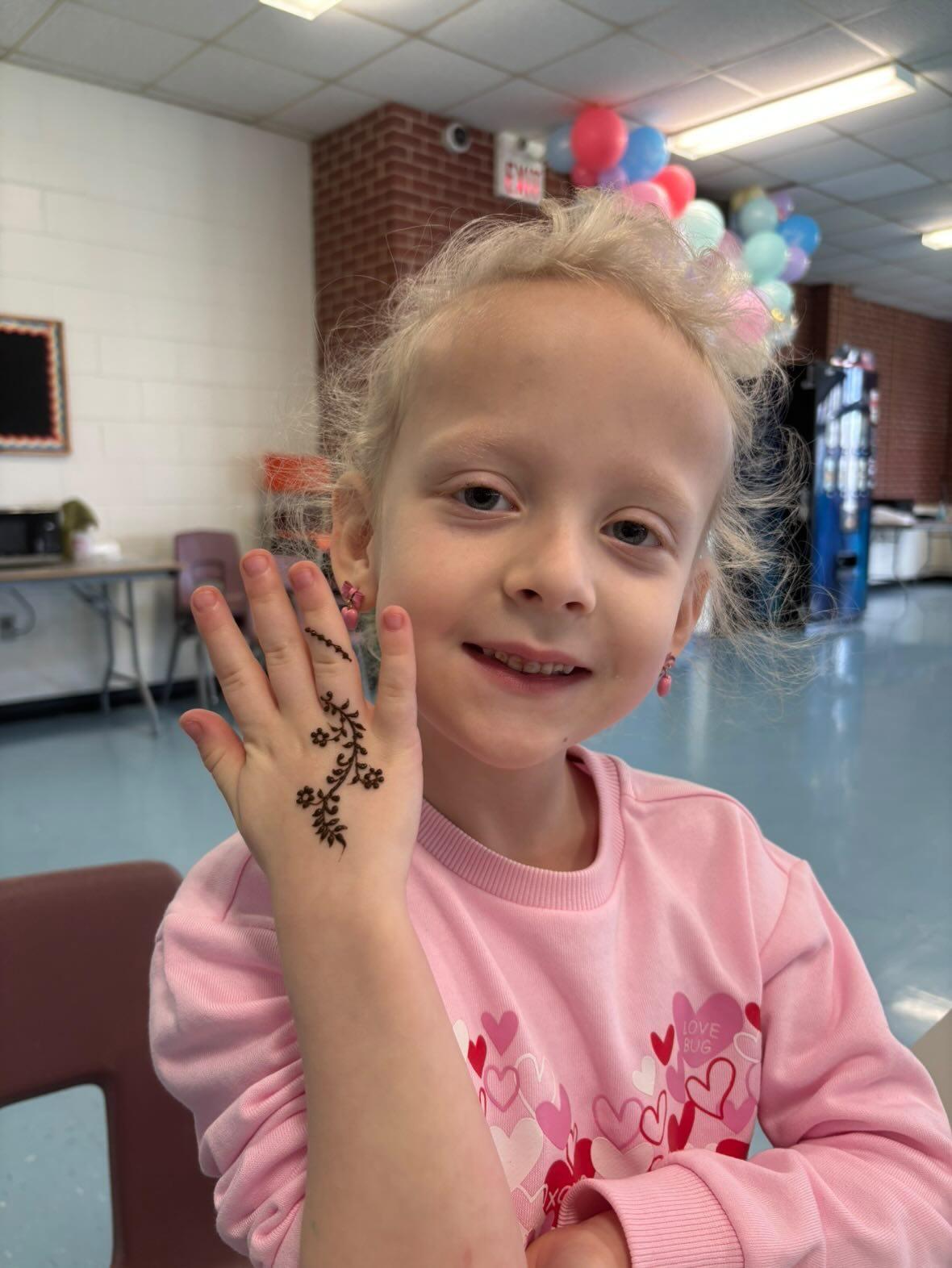 Henna Art for Kids in Halifax
