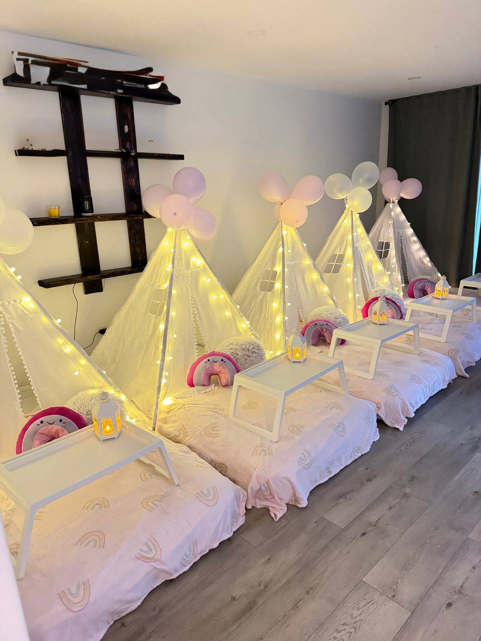 Teepee Sleepover Party in Halifax