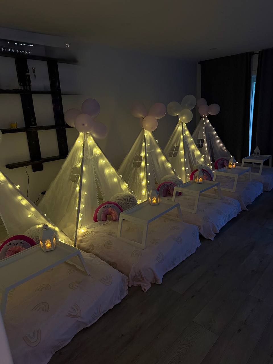 Teepee Sleepover Party in Halifax